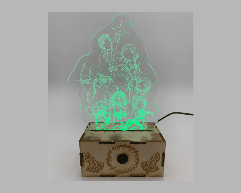 Lord of the Rings Light Box